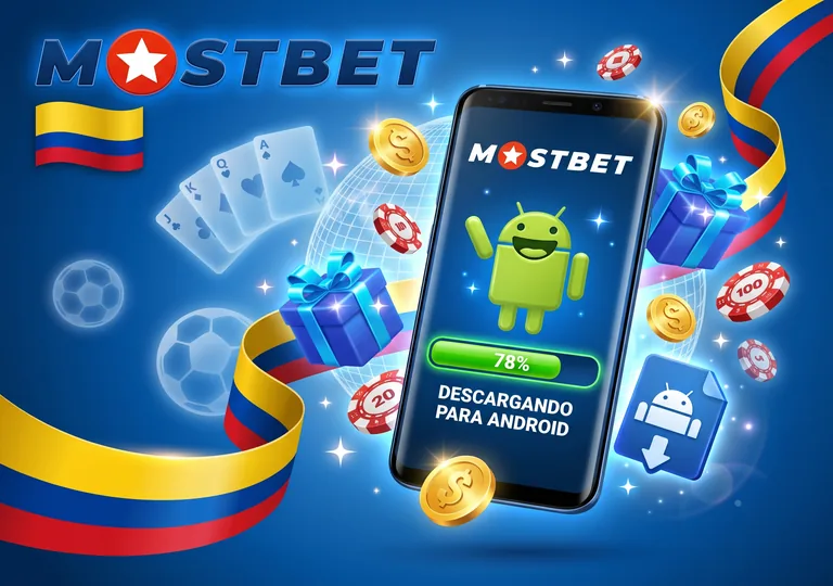 Descargar la app Mostbet APK para Android desde el sitio oficial en Colombia.
