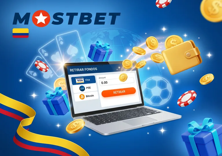 Cómo retirar las ganancias del bono de Mostbet Colombia tras cumplir el rollover.